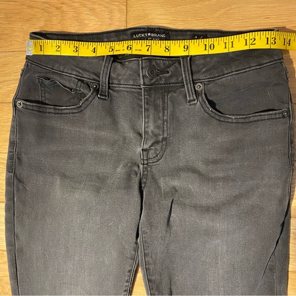 Lucky Brand Lolita Low Rise Skinny Ankle Jeans size 4/27 in black - Picture 13 of 16